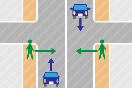 歩行者の飛び出しと過失割合