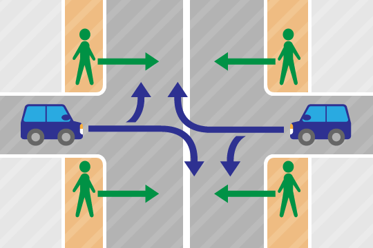 歩行者の飛び出しと過失割合