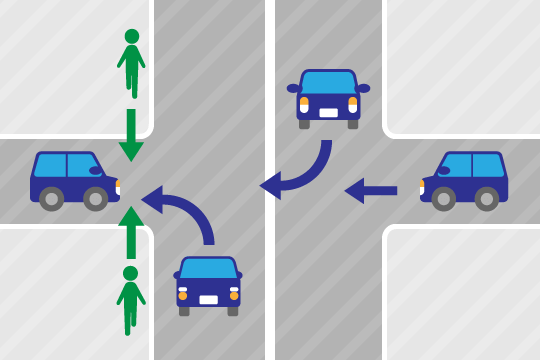 歩行者の飛び出しと過失割合