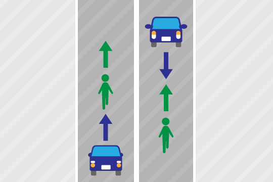 歩行者の飛び出しと過失割合