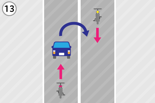 交通事故 過失割合 9対1 自転車